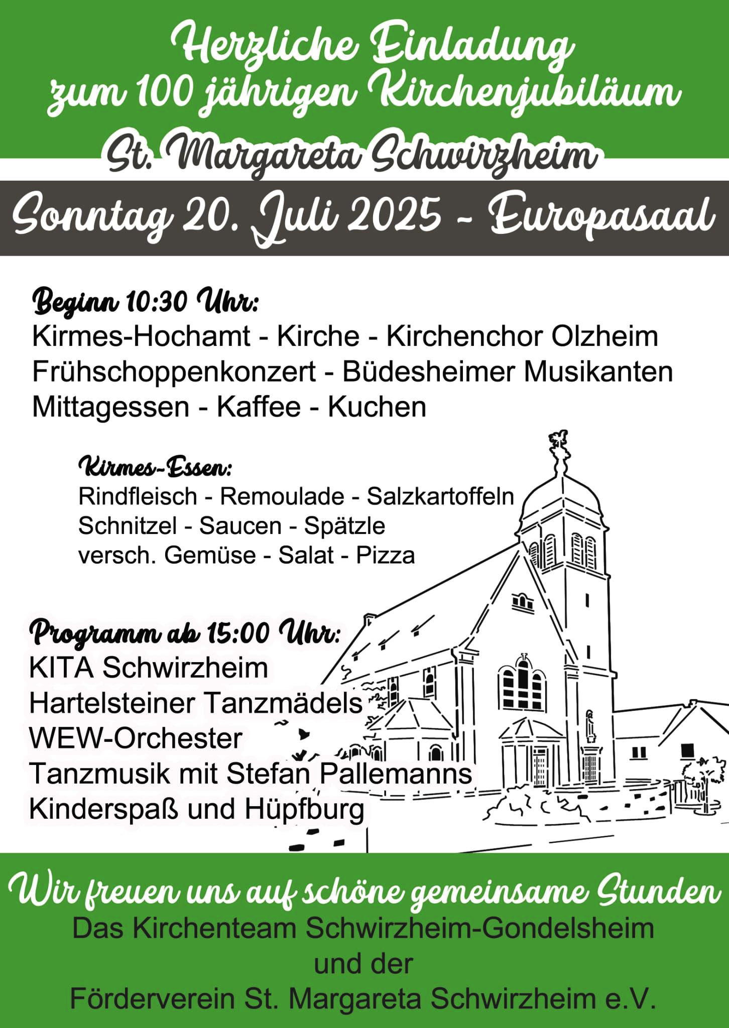 100 Jahre St Margareta