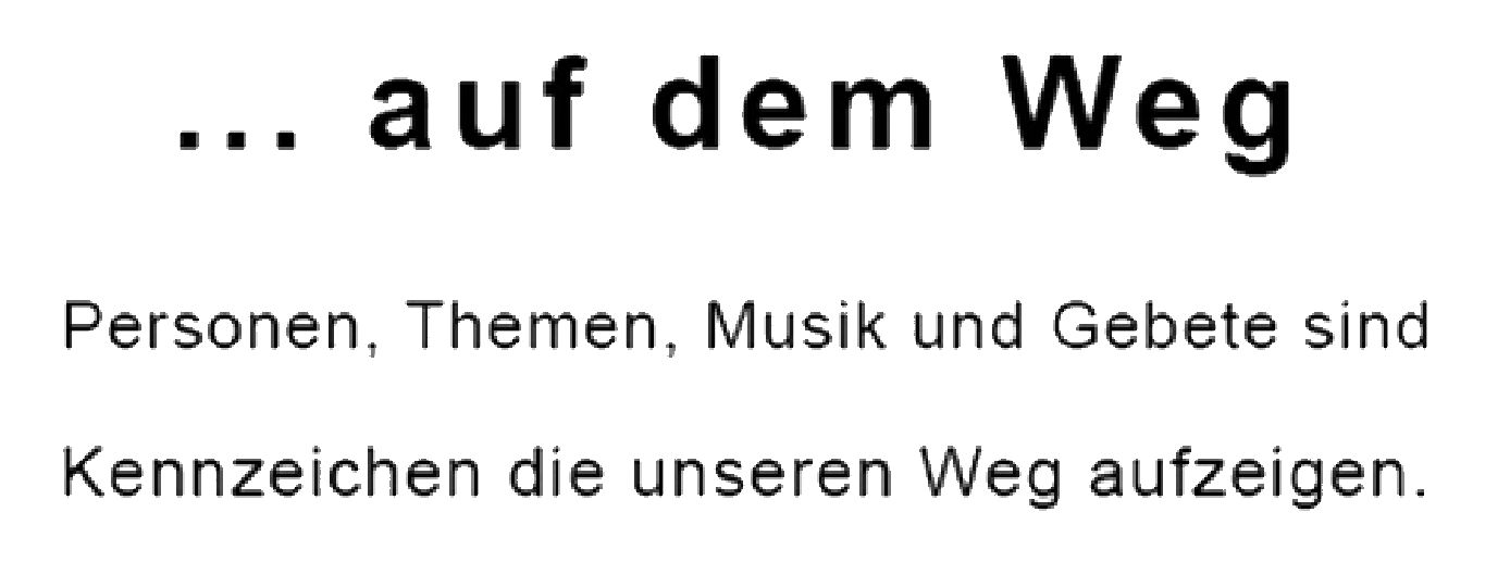  auf dem Wegb